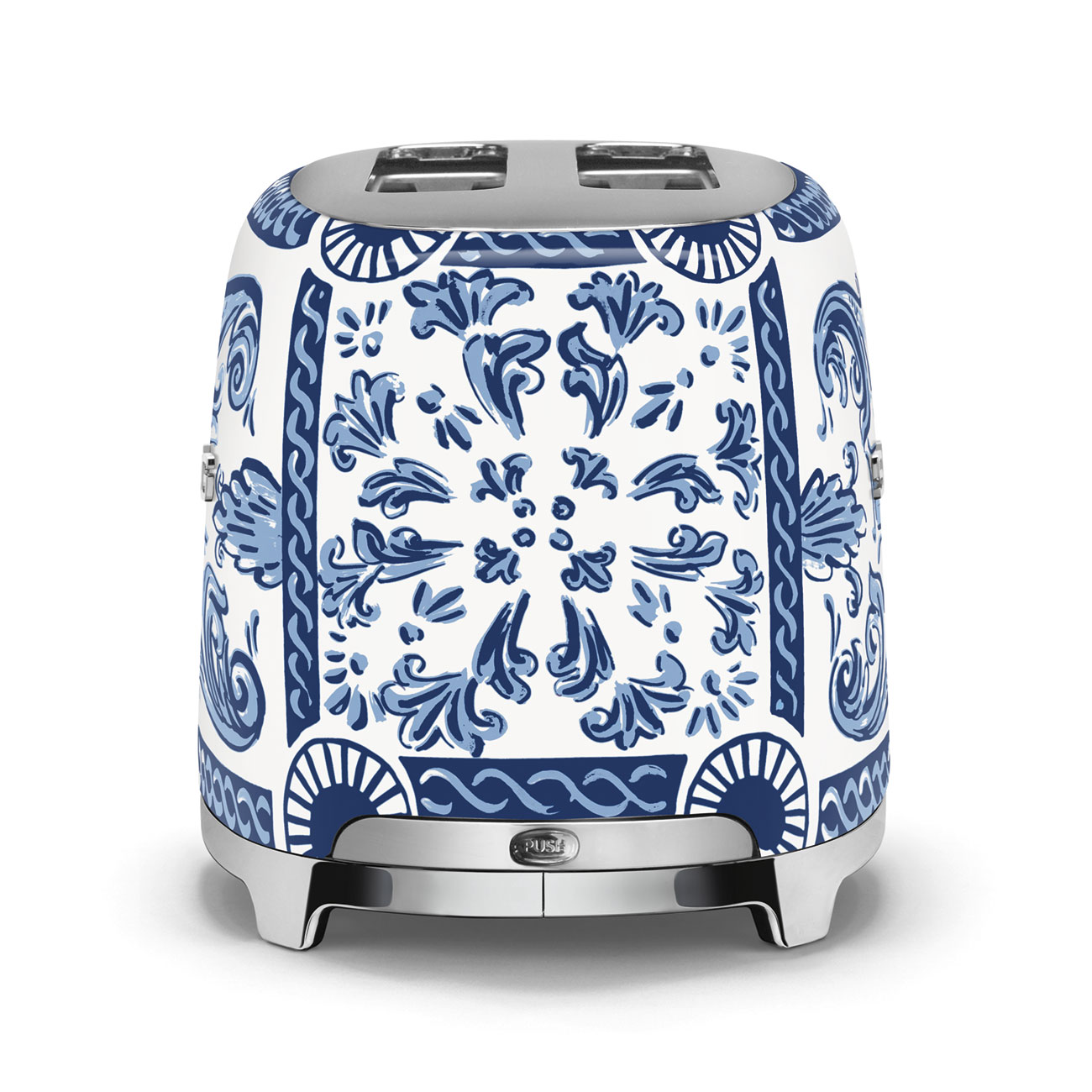 Leichte Gebrauchsspuren: SMEG TSF01 Toaster D&G Blu Mediterraneo
