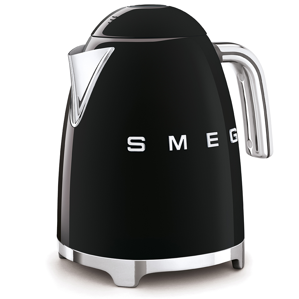 Leichte Gebrauchsspuren: SMEG Wasserkocher schwarz KLF03BL