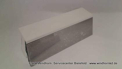 Wassertankblende
