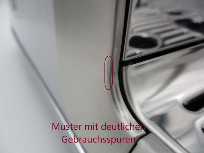 Deutliche Gebrauchsspuren: Creatista Plus Edelstahl SNE800BSS