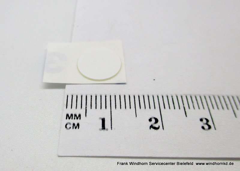 Schraubenabdeckung weiß