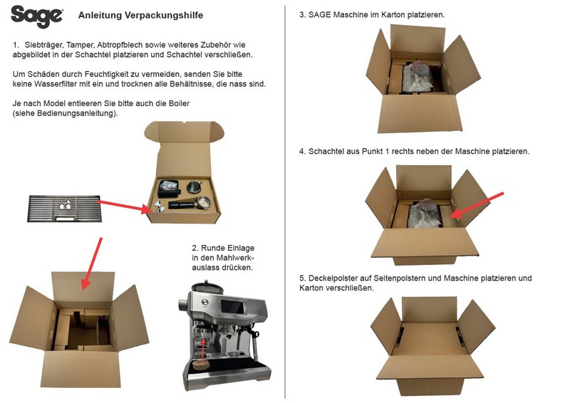 Werkstattwartung Dual Boiler 
