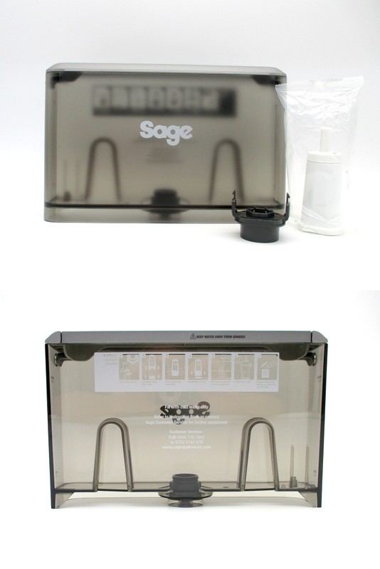 Sage Water Tank SES875 Kit with Claris Waterfilter + holder