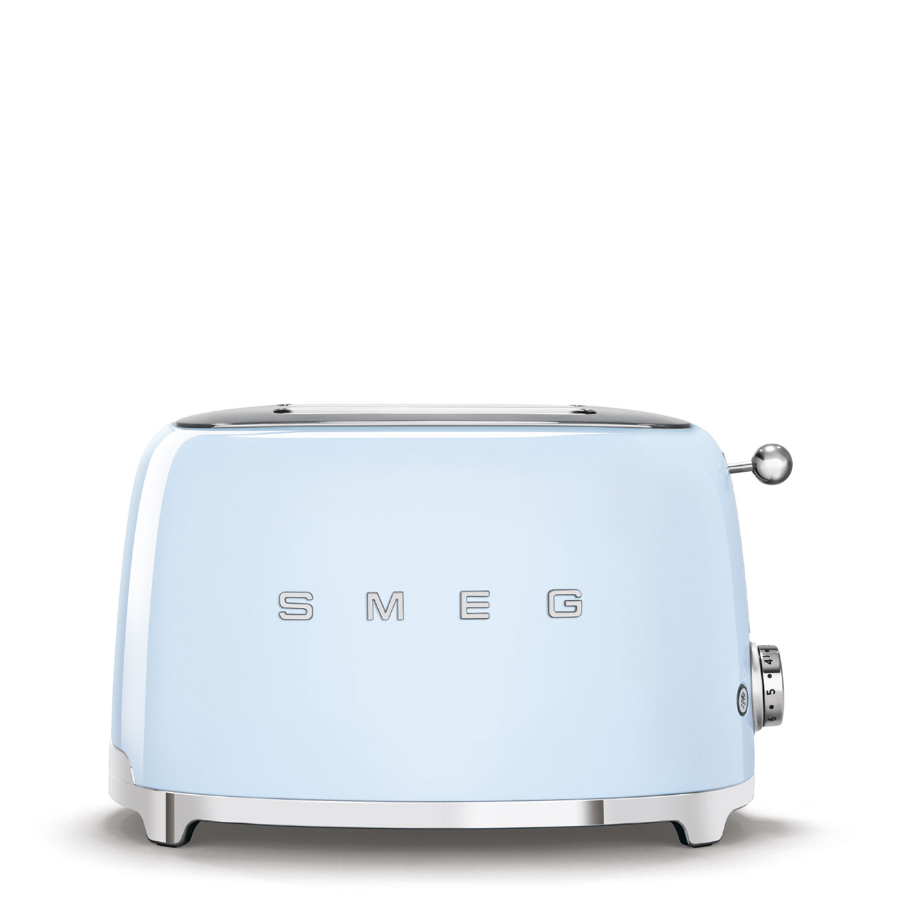 Leichte Gebrauchsspuren: SMEG 2-Slice Toaster Pastell blau