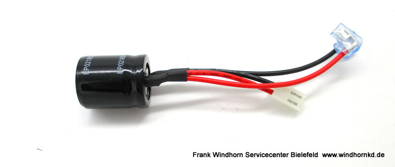 Sette Cable/Capacitor Assy —  Motor  to PCB (230V)