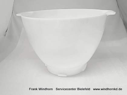 Kunststoffschüssel weiß