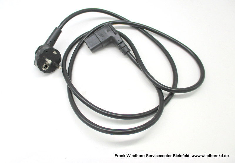 Netzkabel Schwarz Smeg BCCxxx