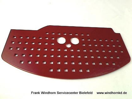 Tassenabstellfläche rot
