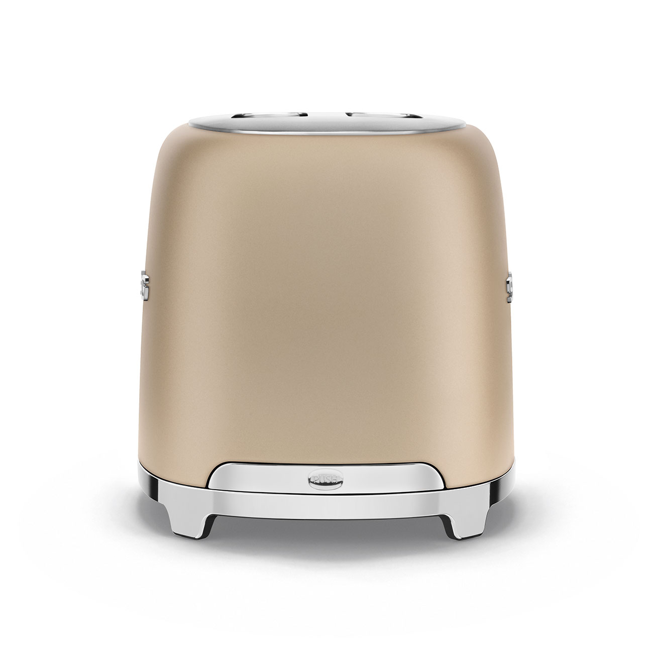 Leichte Gebrauchsspuren: SMEG Toaster Champagner Matt TSF01CHM