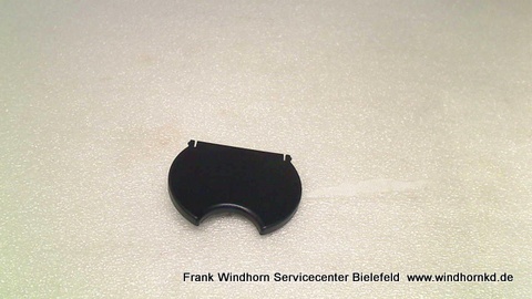 Deckel Pulverschacht kpl. sw