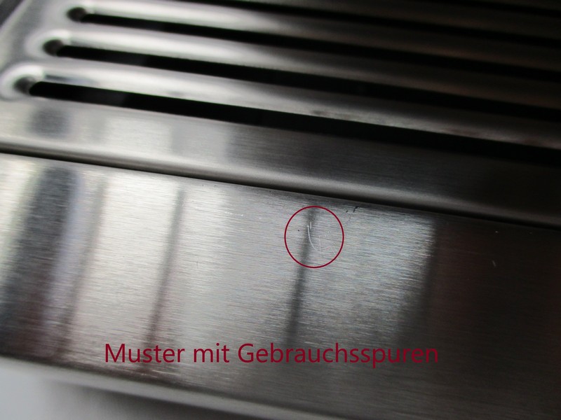 Gebrauchsspuren: The Dual Boiler Edelstahl SES920BSS