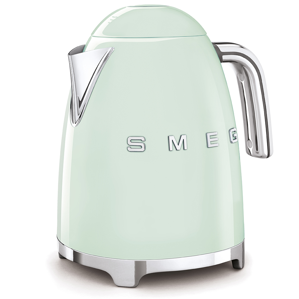 Slight signs of wear: SMEG 2-slice toaster, pastel green