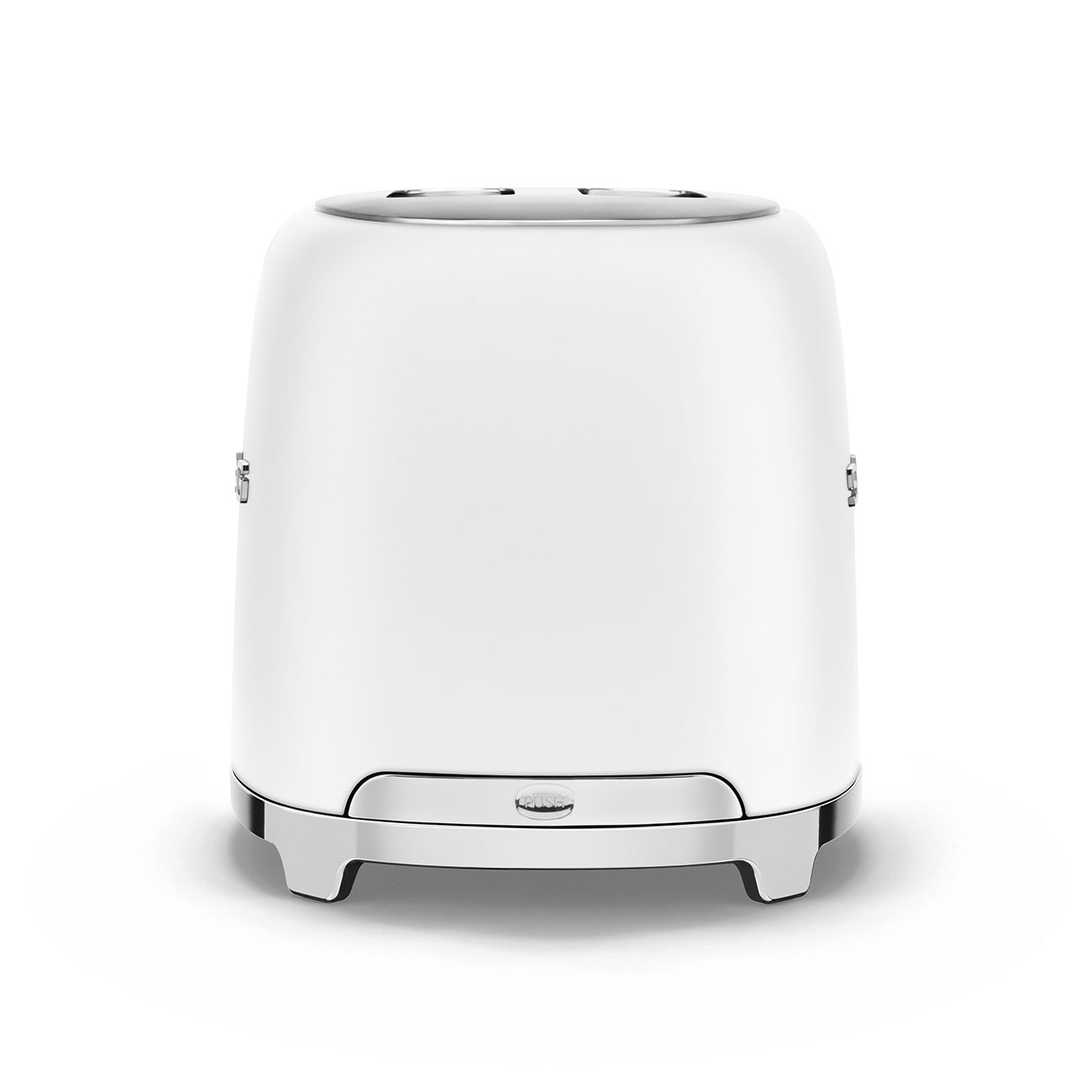 Slight signs of wear: SMEG 2-slice toaster, white matte