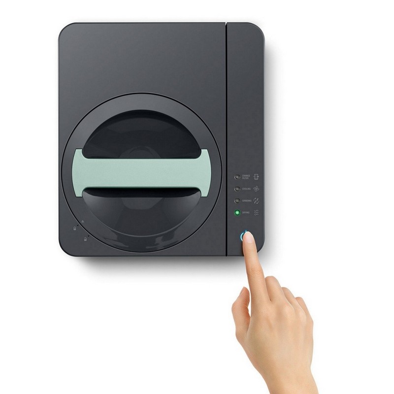 Deutliche Gebrauchsspuren: FoodCycler SWR550 Grau !UK Stecker!