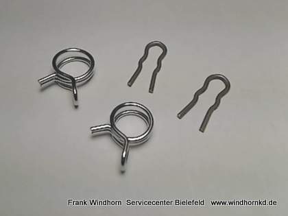 Sicherungsclips für Schlauch 4 Stk.