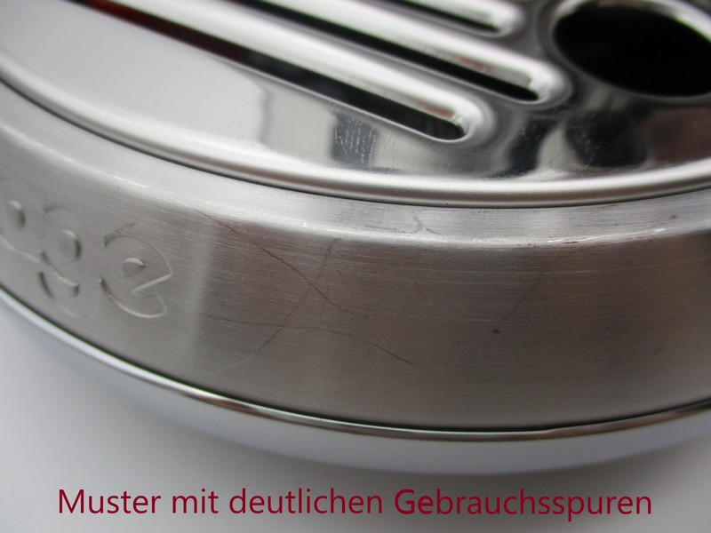 Deutliche Gebrauchsspuren: Creatista Plus Edelstahl SNE800BSS