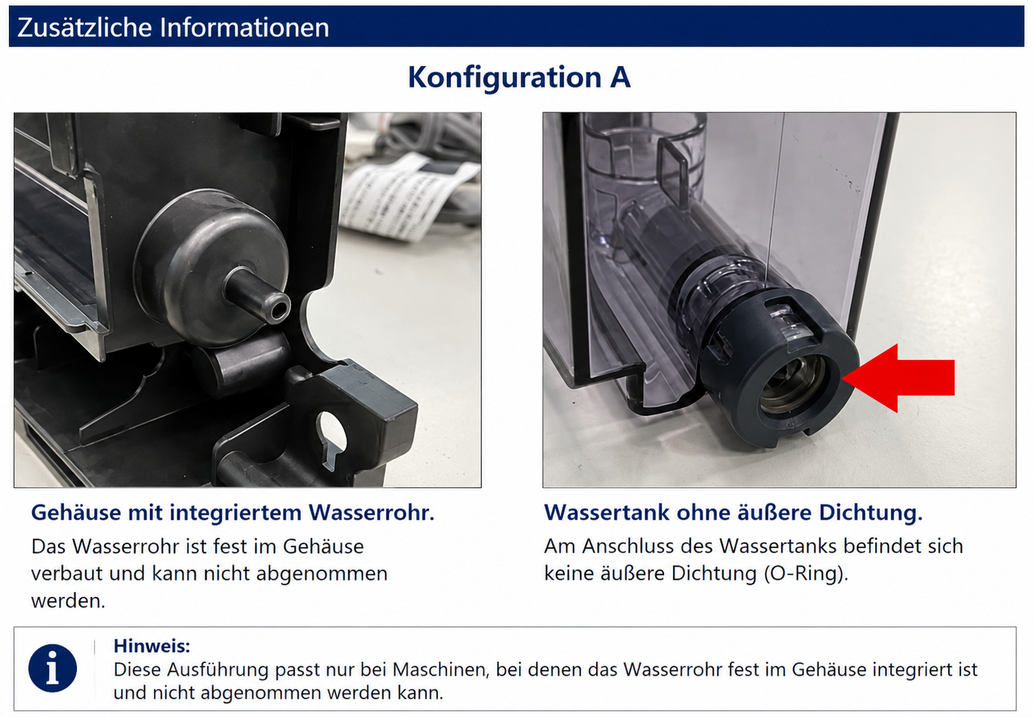 De'Longhi AS13200250 Wassertank für ECAM - Original Ersatzteil