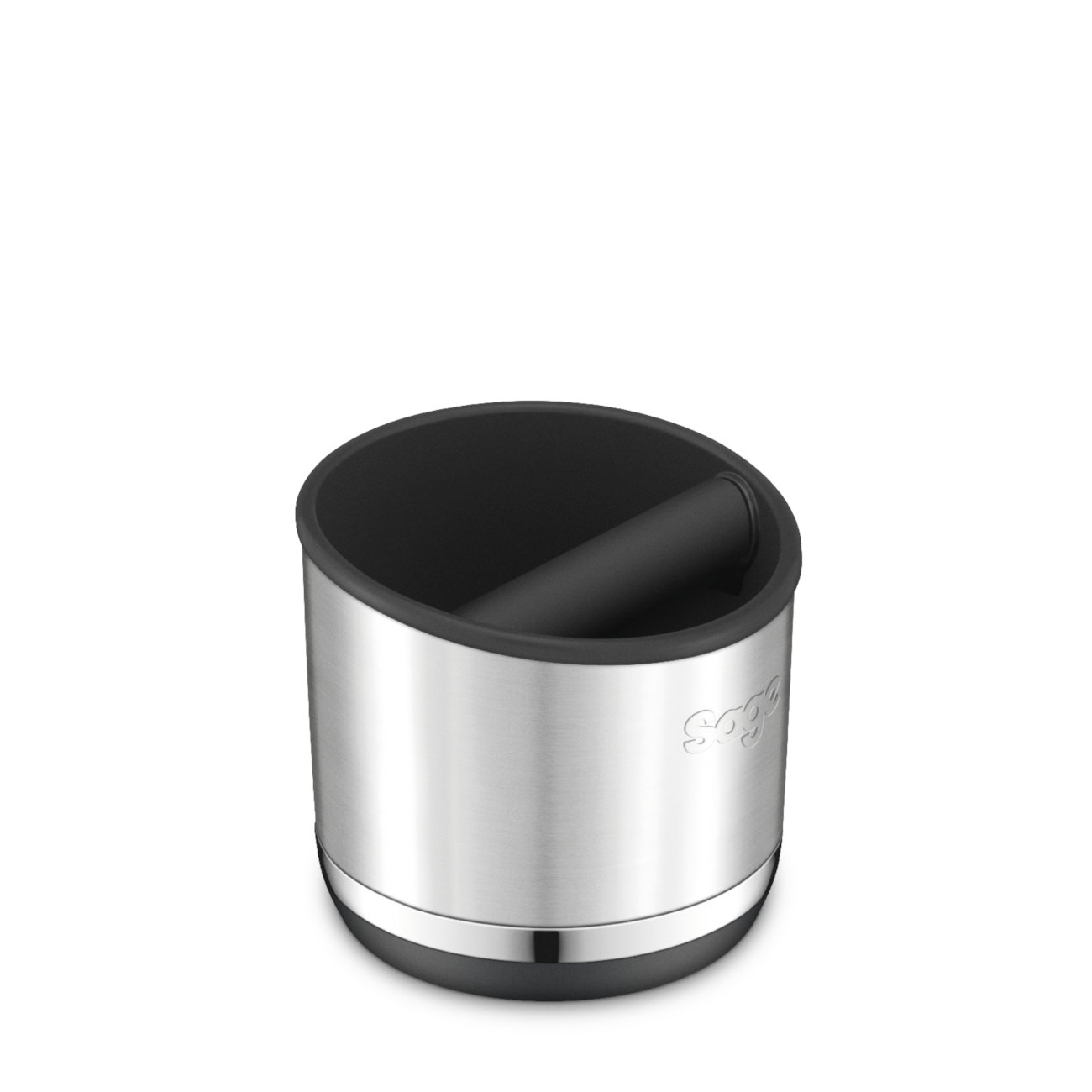 SAGE the Knock Box 10 BSS Brushed Silber Leichte Gebrauchsspuren