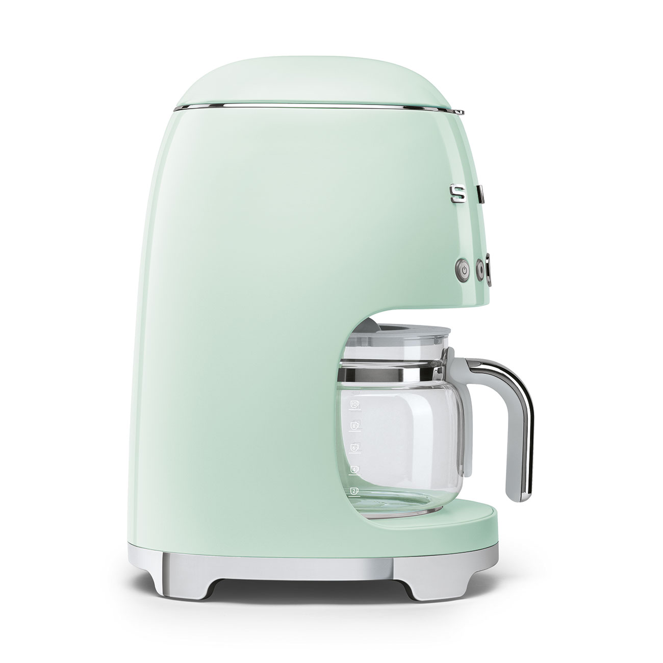 Gebraucht-Wie Neu: Smeg 50's Filtermaschine pastellgrün DCG02PG