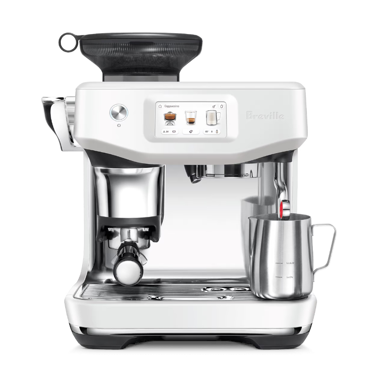 Deutliche Gebrauchsspuren: Barista Touch Impress SES881SST Weiß