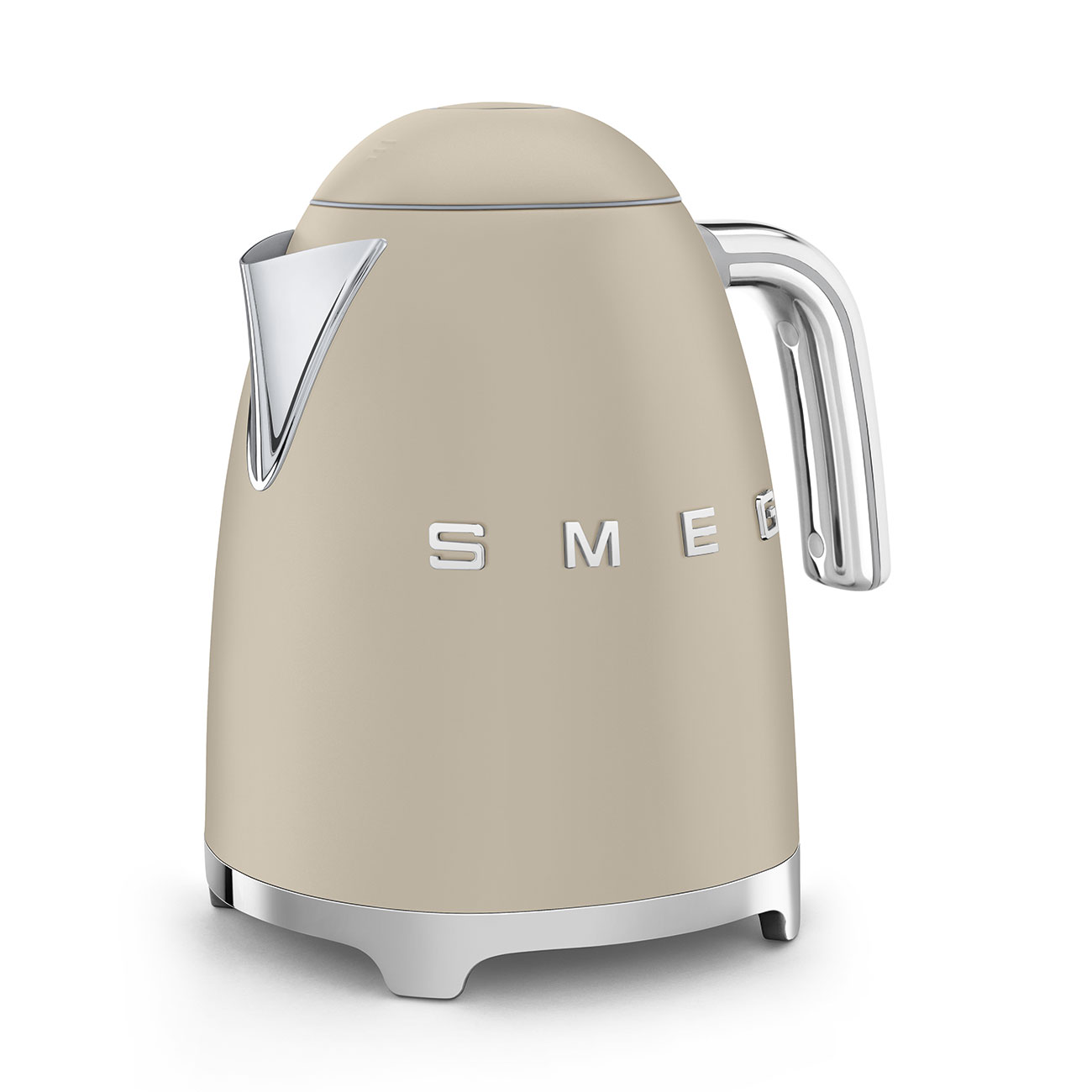 Leichte Gebrauchsspuren: SMEG Wasserkocher Mondschein KLF03MLM