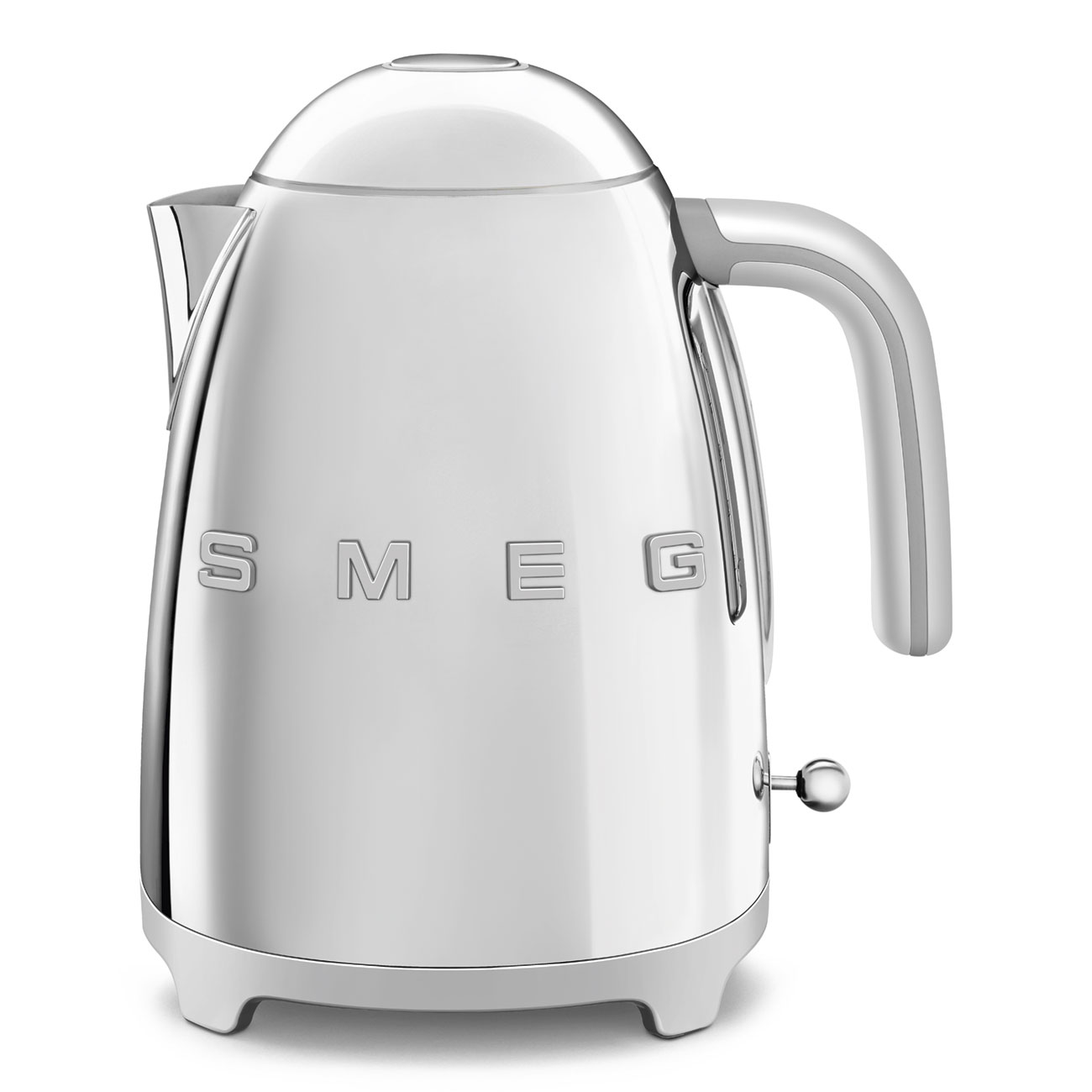 Slight signs of wear: SMEG stainless steel kettle