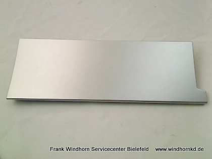 Blende Wassertank silber