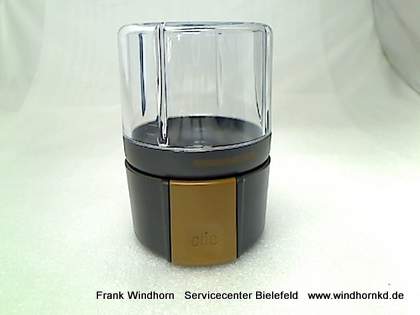 Kaffemühle/komplett/grau