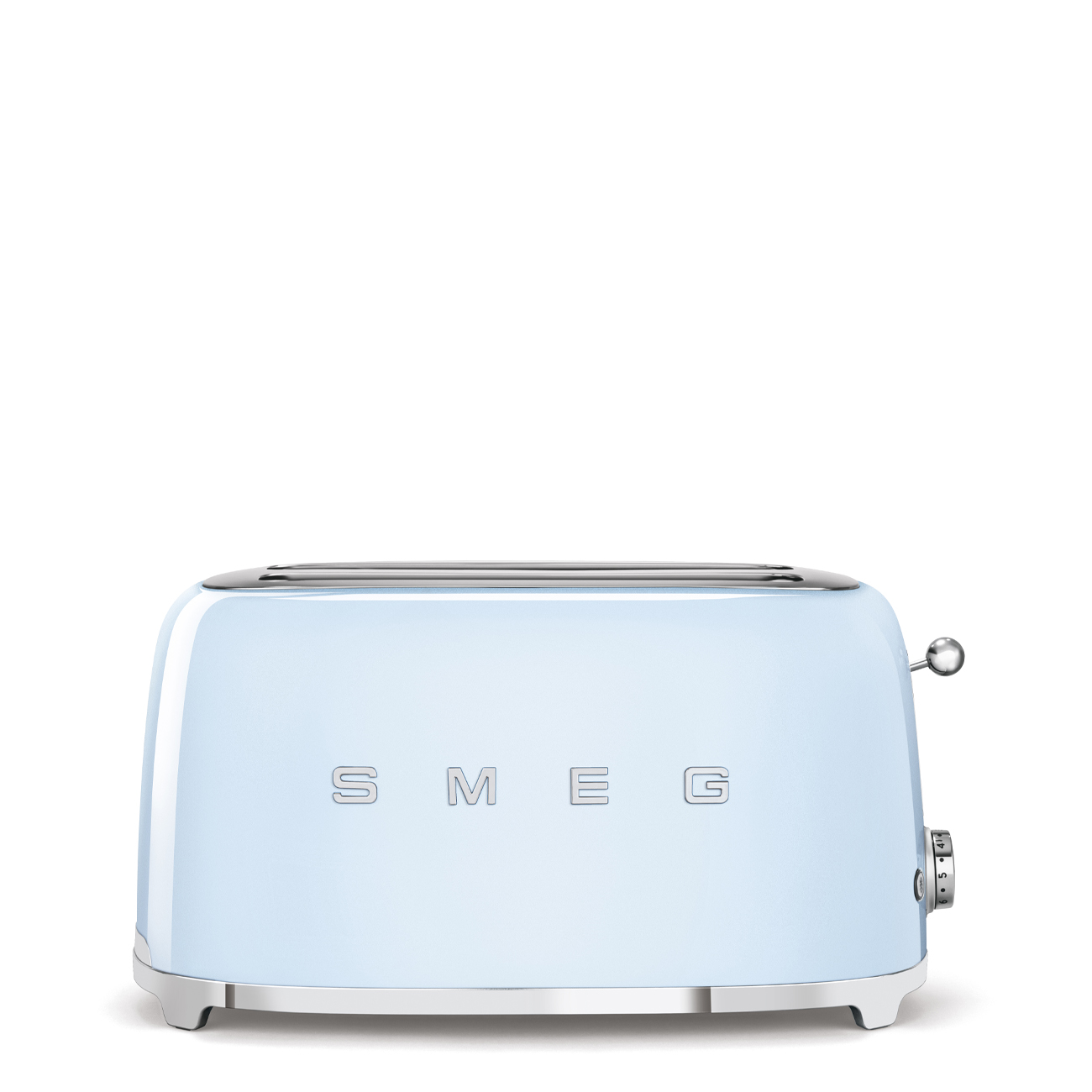 Leichte Gebrauchsspuren: SMEG Toaster TSF02PB 50's Style blau