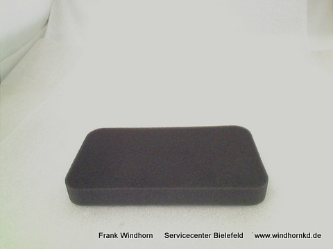 Schaumstoff/schwarz