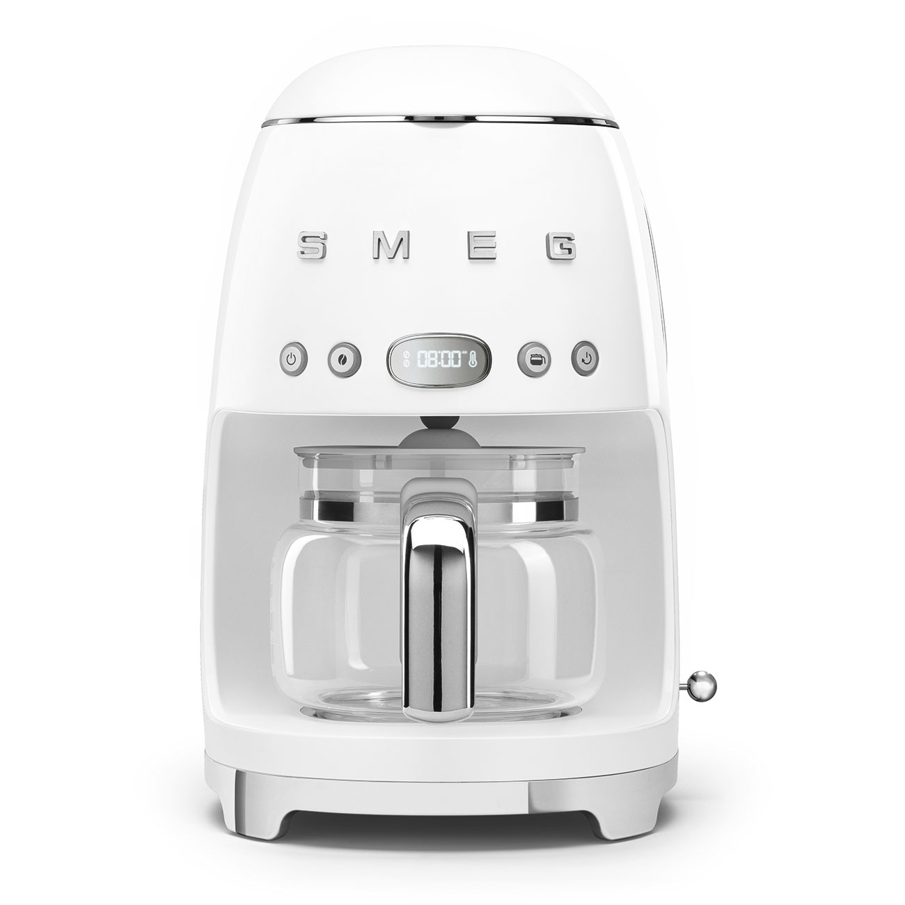 Gebraucht-Wie Neu: Smeg Filterkaffeemaschine Weiß 50's DCF02WH