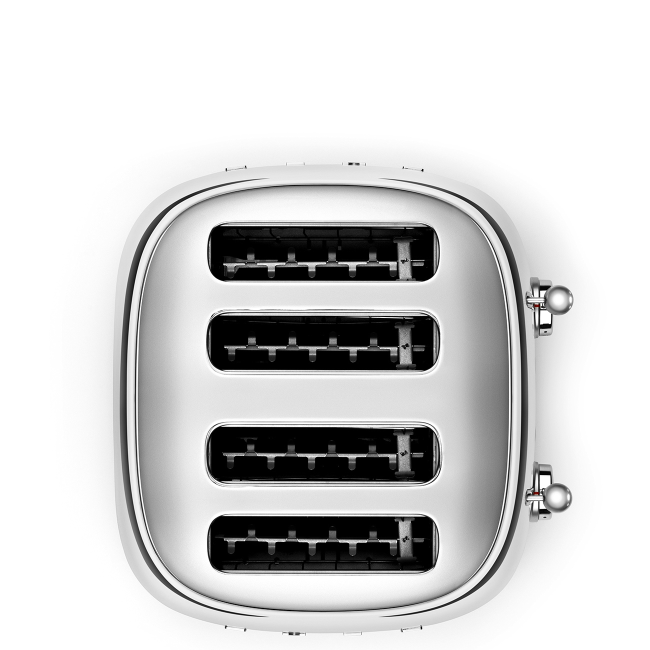 Gebraucht-Wie Neu: SMEG Toaster TSF03SSEU 50's Style Silber