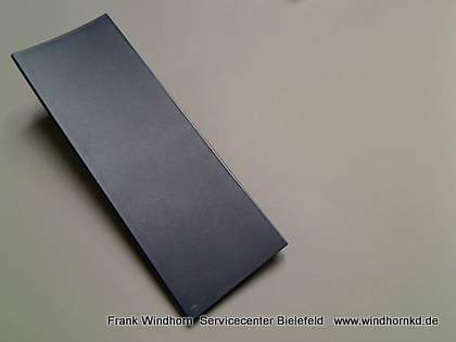 Frontblende f. Wassertank