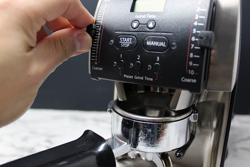 Deutliche Gebrauchsspuren: Vario  Schwarz ZCG886BLK Baratza