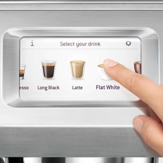 Gehäuseschäden: Oracle Touch Edelstahl SES990BSS !UK Stecker!
