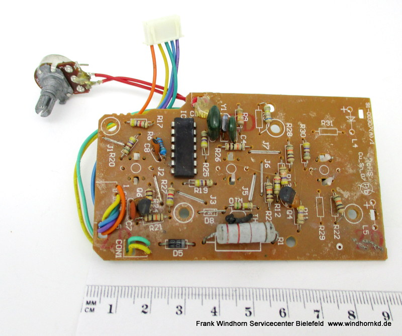 FUNCTION PCB ASSY & POTENTIOME