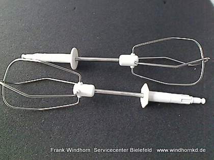 Rührbesen-Set, weiß