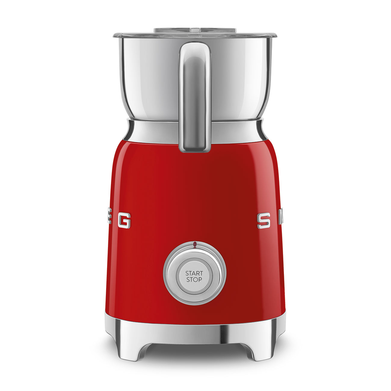 Leichte Gebrauchsspuren: SMEG MFF11RD Milchaufschäumer Rot