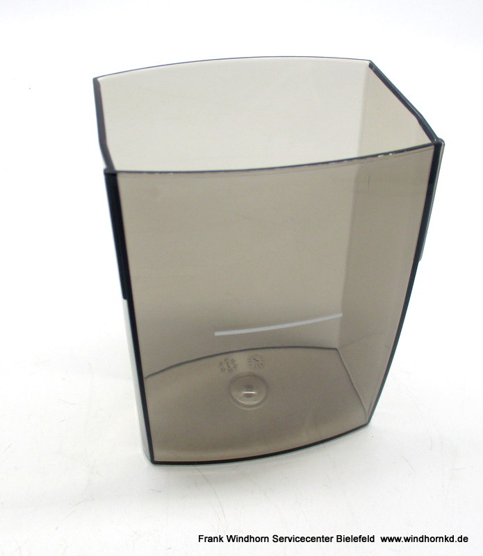 Conical Grounds Bin Clear w/Fill Line