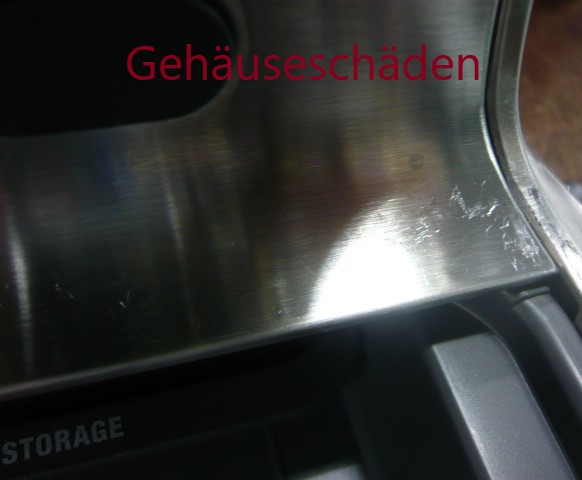 Gehäuseschäden: Oracle Edelstahl SES980BSS