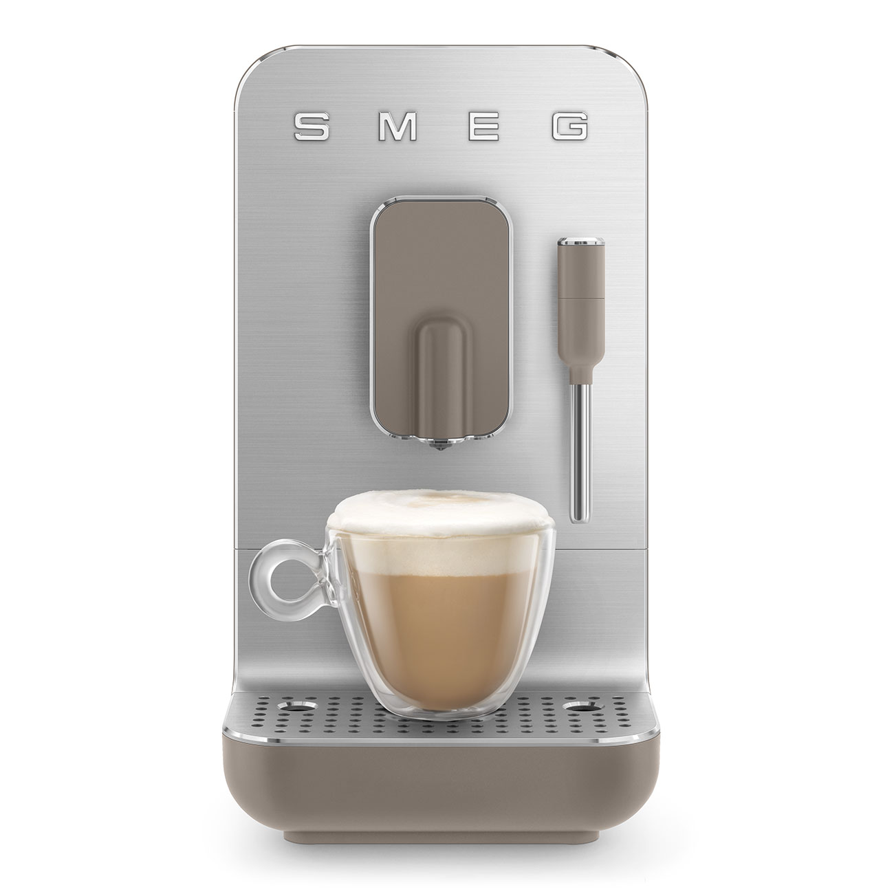 Leichte Gebrauchsspuren: Kaffeevollautomat mit Dampf BCC12 Taupe