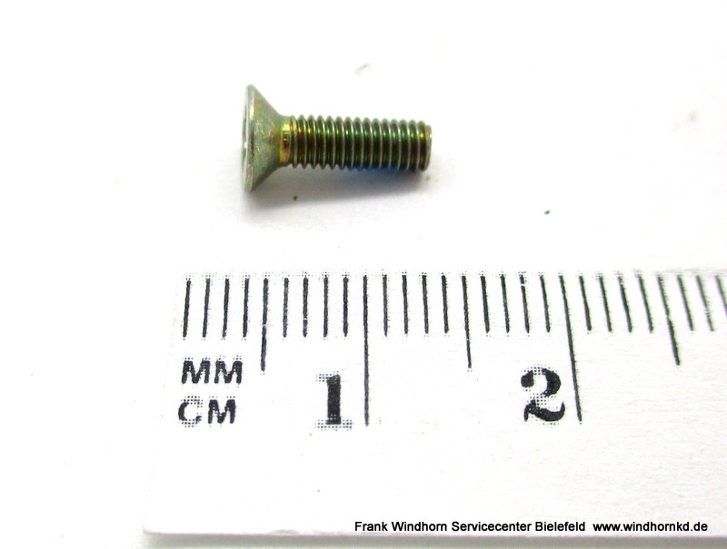 M3x8 Countersunk Machine Screw