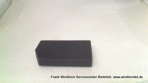 Filter/schaum