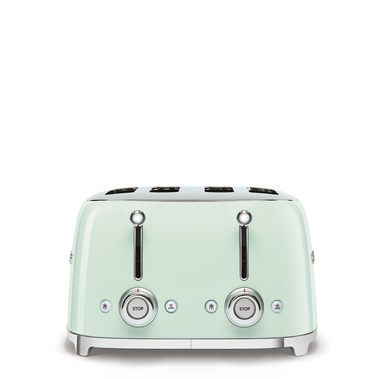 Gebrauchsspuren: SMEG Toaster TSF03PGEU 50's Style grün