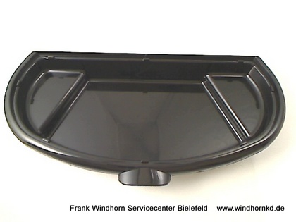 Auffangschale schwarz