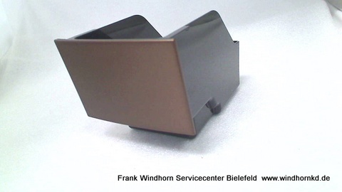 Schublade Front braun