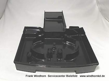 Abtropfschale schwarz