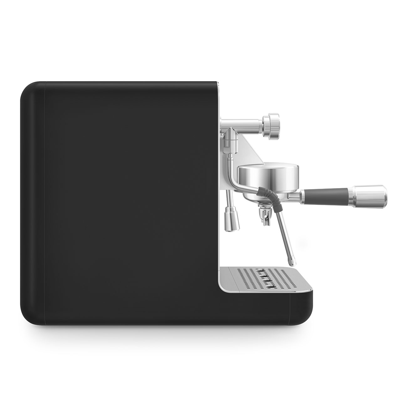 Deutliche Gebrauchsspuren: Espressomaschine EMC02BL Schwarz