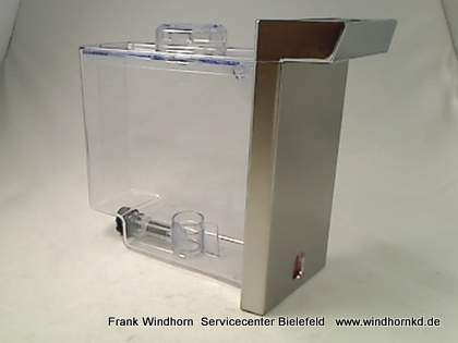 Wassertank komplett Front chrom EC850/EC860
