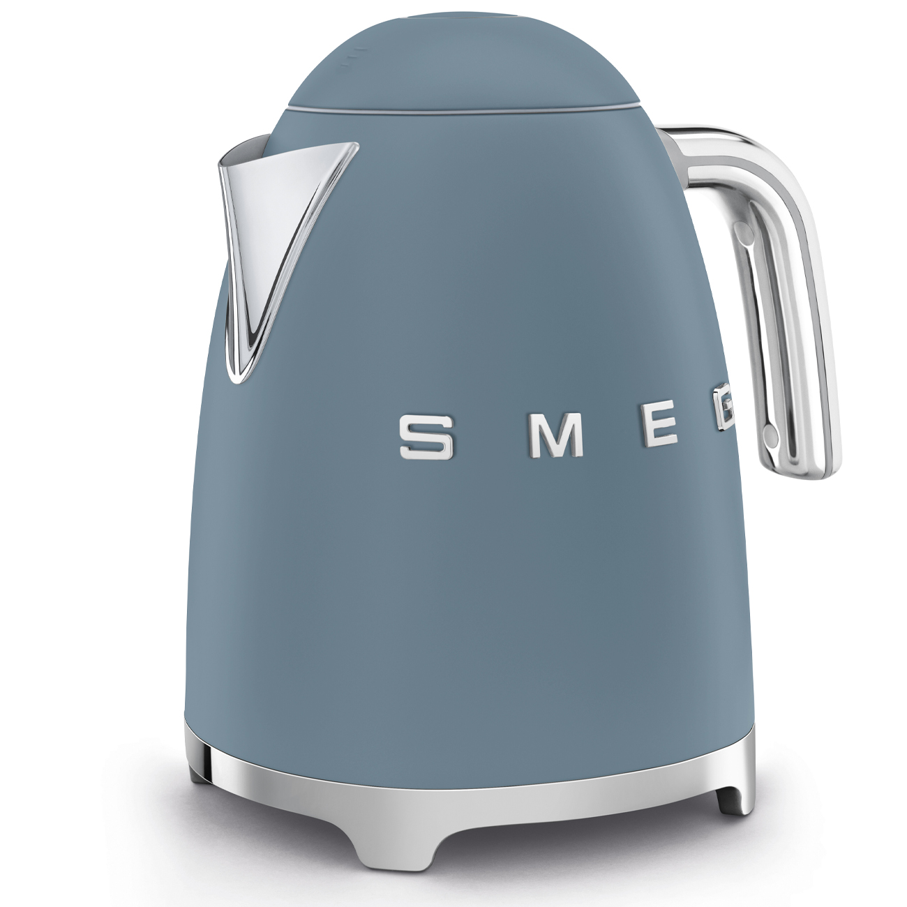 Leichte Gebrauchsspuren: SMEG Wasserkocher Sturm blau KLF03SBM